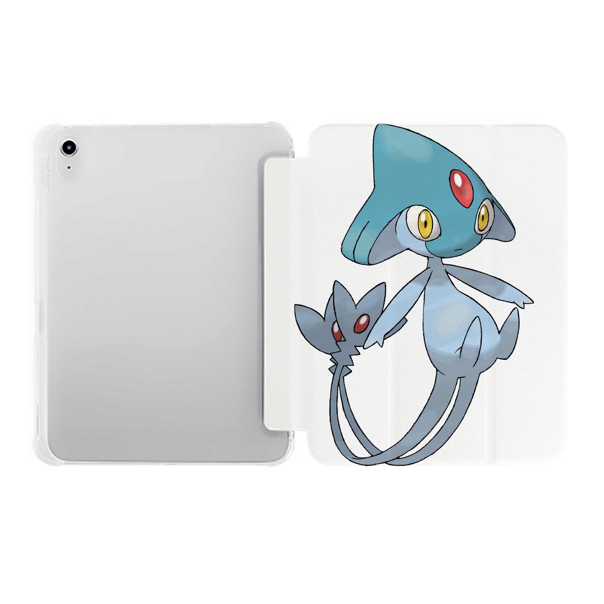 （画像用） ポケットモンスター Pokémon IPad ケース ペン収納付き 三つ折りスタンド PUレザー×シリコン 対応機種9.5/10.5/10.9インチ